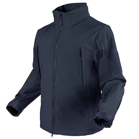 SUMMIT ZERO SOFTSHELL JACKET, NAVY BLUE, M